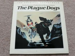 The Plague Dogs Soundtrack Vinyl Lp - Rare - Patrick Gleeson