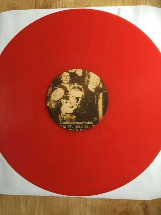 Sex Pistols Live Trondheim 1977 Red Vinyl LP With Foldout Sleeve Unplayed 2