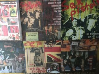 Sex Pistols Live Trondheim 1977 Red Vinyl LP With Foldout Sleeve Unplayed 3