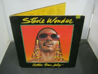 Vinyl Record Album Stevie Wonder Hotter Than July (169) 17
