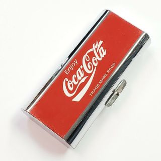 Rare Coca Cola Cigarette Case / Coke Cigarette Holder