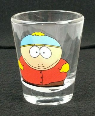 1997 South Park Comedy Central Shot Glass Cartman