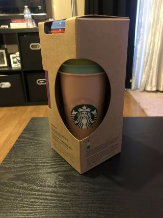 Starbucks color changing cold cups 5 pack with lids and straws 24oz 4