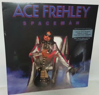 Ace Frehley Spaceman Violet Vinyl,  Cd Lp Record European Press