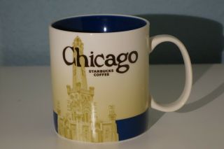 Starbucks Chicago Illinois Mug Global Icon Series 16oz