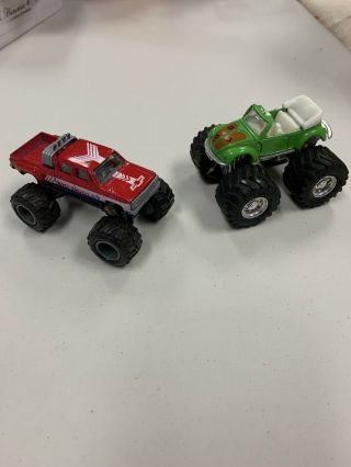 Vintage Road Champs And Zee Car (zylmex) Monster Trucks - Big Dooley And Vw Bug