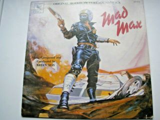 Mad Max Ost Us Lp 1980 Ex Minus Brian May Queen