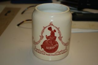 Vintage Schlitz Ceramic Beer Mug Stein By Thuemler Late 1800 