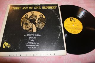 Timmy And His Soul Brothers Obscure Texan Soul 1967 Mexico 12 " Lp