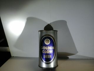 12oz Flat Top Beer Can (golden Glow Beer) Irtp,  By Golden West Brewing Co.