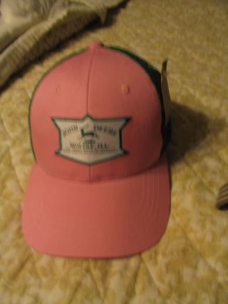 John Deere Cap / Hat,  Hallmark Jd Tractor Ornament Nib L00k