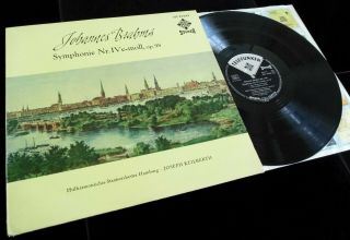 Brahms: Symphony No.  4 - Keilberth Telefunken Slt 43042 Stereo Ed1 Lp