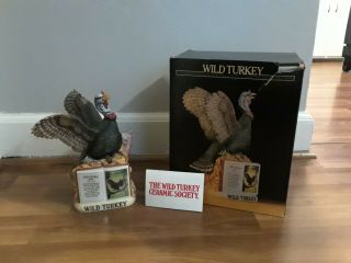 Wild Turkey Lore Series Handcrafted Porcelain Decanter