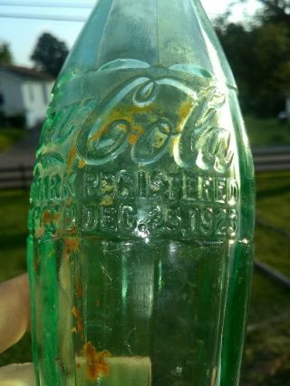 6 Oz Dec 25 1923 Coca Cola Bottle Norton VA 2