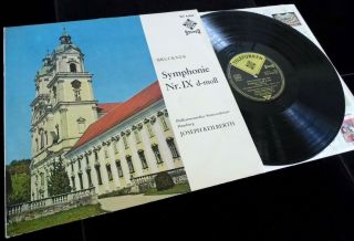 Bruckner: Symphony No.  9 - Keilberth Telefunken Slt 43043 Stereo Ed1 Lp