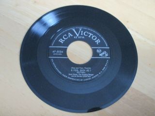 Hank Snow - A Fool Such As I B/w - The Gal Who Invented Kissin 