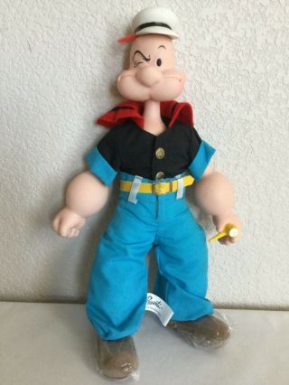 Popeye Plush Doll 1985 Presents Hamilton By King Features Syndicate 11 "