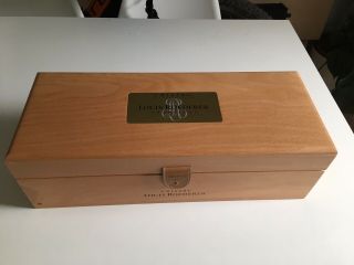 Louis Roederer Cristal 2007 Wooden Magnum Champagne Box
