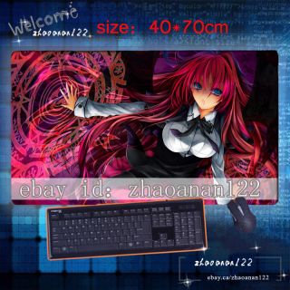 Anime High School Dxd Rias Gremory Game Neko Para Extral Large Mouse Pad Playmat