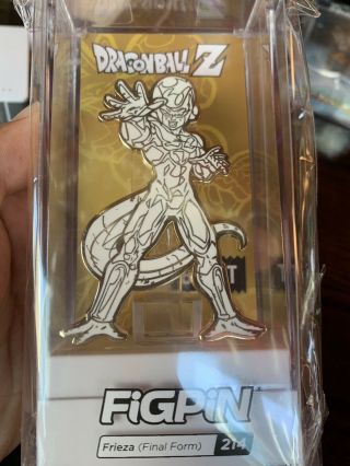 Sdcc 2019 Bait Figpin Dragon Ball Z Frieza Final Form 214 Le 1 Of 1000 In Hand