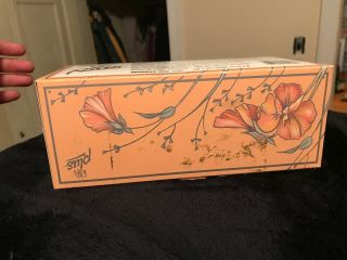 Vintage Puff Plus With Lotion Box Facial Tissues 1986 4