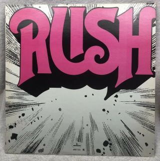 Rush - Self Titled - 1974 Us 1st Press Srm - 1 - 1011 Nm/nm Masterdisk
