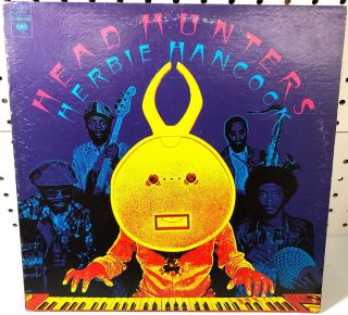 Herbie Hancock: Head Hunters LP Vinyl Record 1st Pressing BEAUTFIUL 4