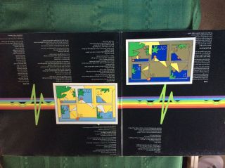 Pink Floyd - Dark side of the Moon - (Solid Triangle),  poster & postcards AAA 4