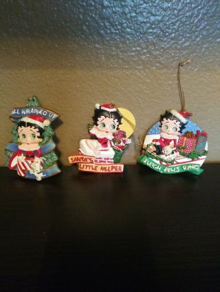 Vintage Betty Boop Christmas Ornament