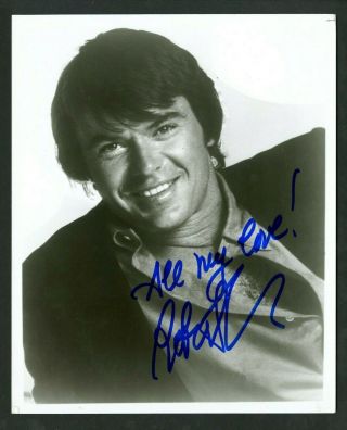 Robert Urich Actor Vegas Dan Tanna Signed Autographed 8 X 10 Photo - D.  2002