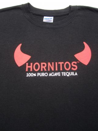 Hornitos Tequila Large T - Shirt Horns Up
