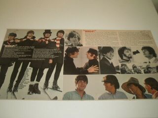 RARE 1965 The Beatles Help PROMO LP Album Capitol MAS - 2386 Promotional Record EX 6