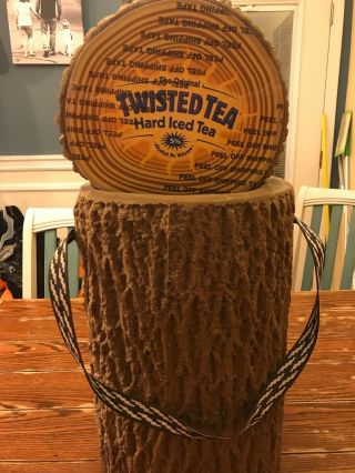 Promotional Twisted Tea Stump Cooler Extra Rare Hard To Find