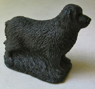 Newfoundland Dog Standing Figurine