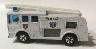 Phantom Matchbox Lesney 35 Superfast Police Merryweather Fire Engine.