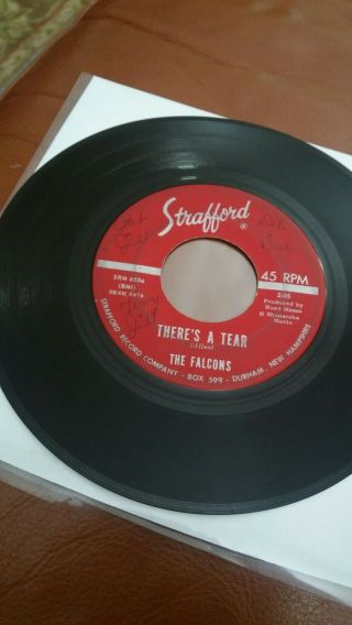 Rare 45rpm 7 " The Falcons " There 