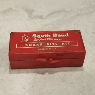Vintage South Bend Sportsmans Snake Bite Kit -.