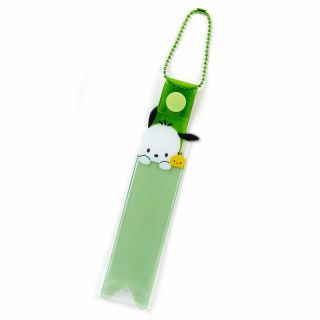 Pochacco Silver Tape Holder Green (enjoy Idol) Sanrio Kawaii Cute F/s 2019