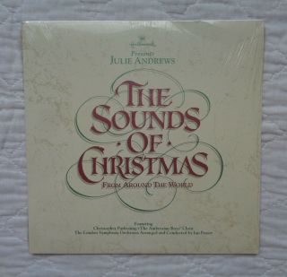 Julie Andrews The Sounds Of Christmas From Around The World Lp,  Rare,