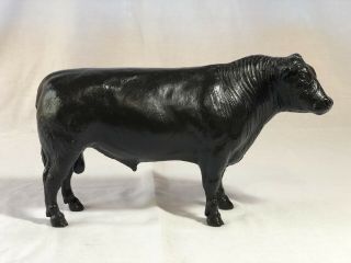 Vintage Breyer Model 365 Black Angus Bull,  Traditional Scale,
