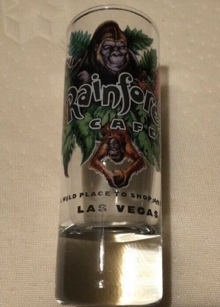 Rainforest Cafe (a Wild Place To Shop And Eat) Las Vegas Shot Glass