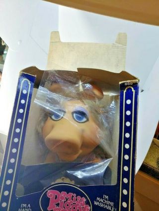 Vintage Fisher Price Jim Henson MISS PIGGY Muppet Doll Muppets 2
