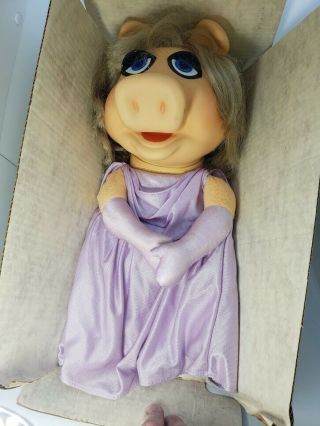 Vintage Fisher Price Jim Henson MISS PIGGY Muppet Doll Muppets 3