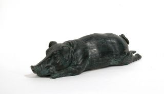Maitland - Smith Hand Made Pig Figurine