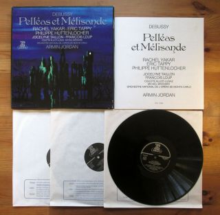 Stu 71296 Debussy Pelleas Et Melisande Armin Jordan Erato 3xlp Box Set Nm/vg