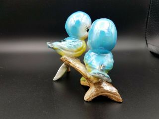 Norcrest BlueBirds on Branch Figurine; Vintage 1950 ' s Porcelain 3