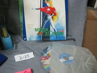 Megazone 23 Part II Japan Anime Vinyl Laser Disc LD W78L 1007 2