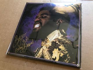 Rare Big Krit - 4eva Is A Mighty Long Time Gold Vinyl Lp Signed