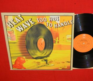 Heatwave Too Hot To Handle Lp 1977 Epic Pe 34761 Vg,  Vinyl Boogie Nights