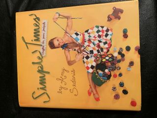 Rare Signed Autographed Book Simple Times Crafts For Poor People By Amy Sedaris